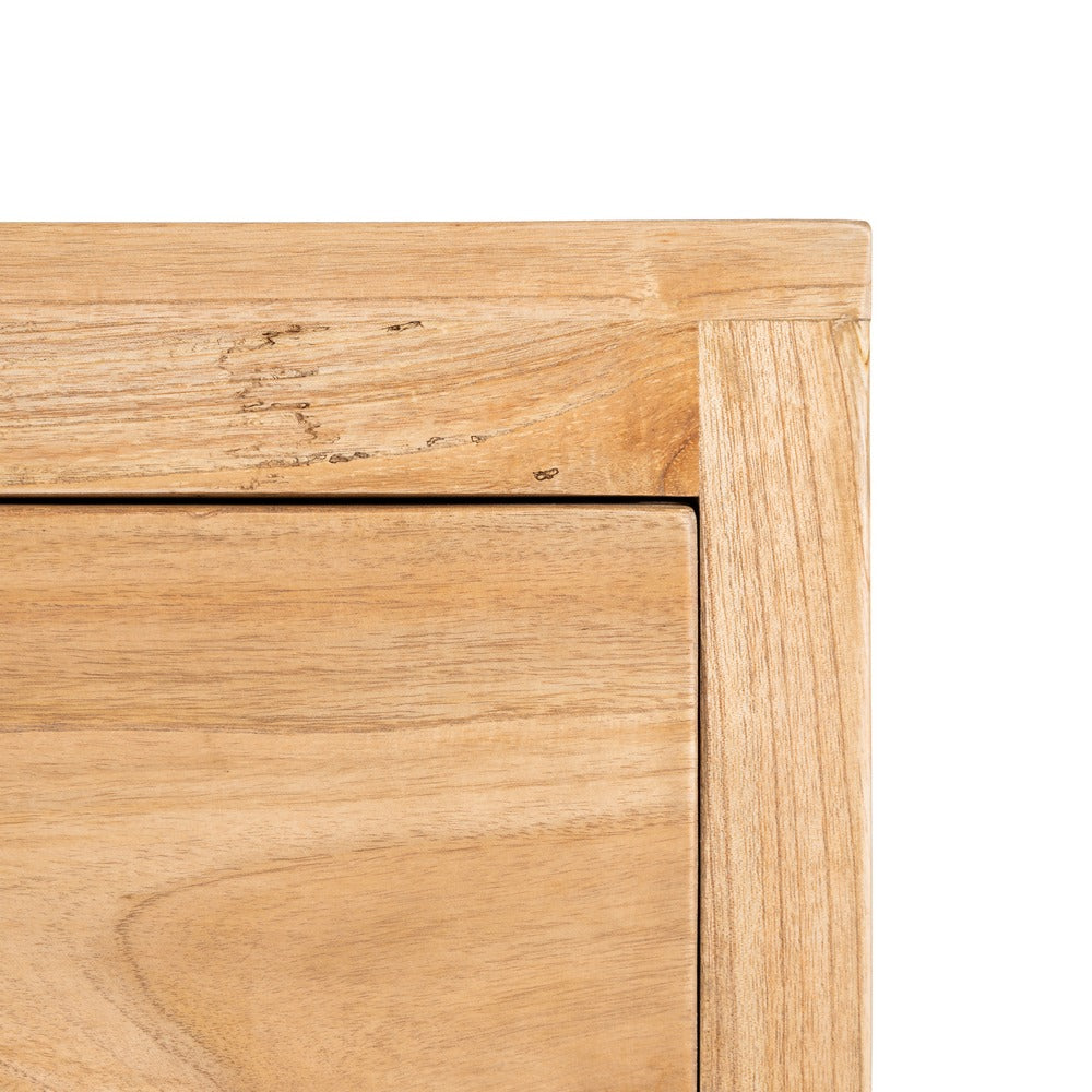 Cómoda de madera de mindi natural – 90 cm