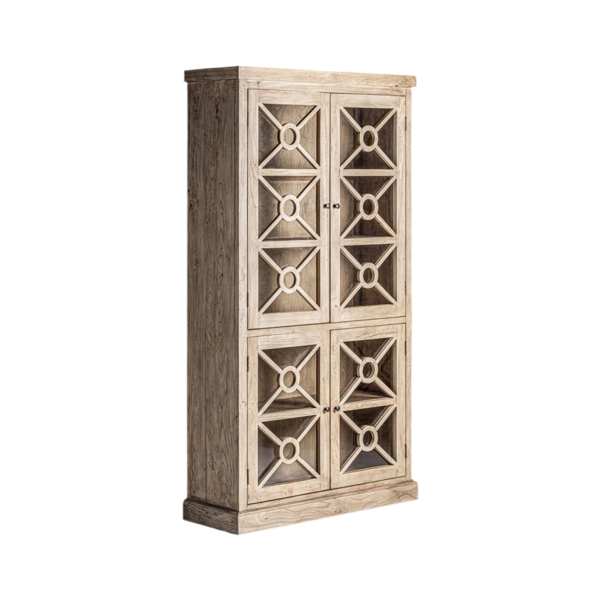 VITRINA MADERA DE OLMO