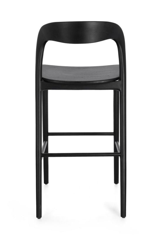 Taburete madera de teca