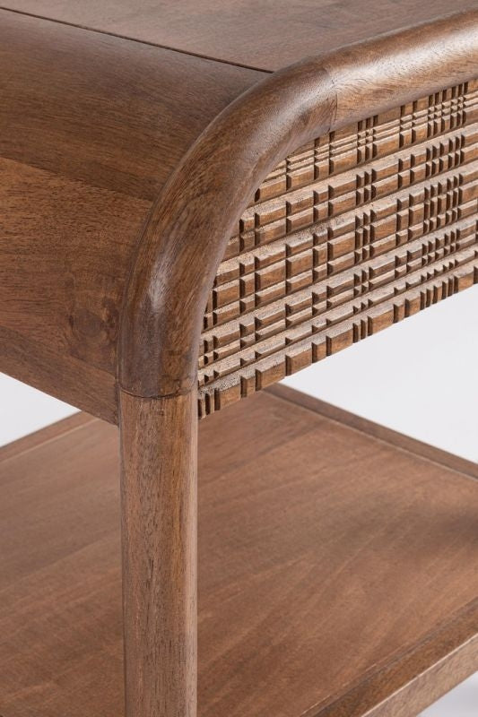 MESITA DE NOCHE MADERA DE MANGO