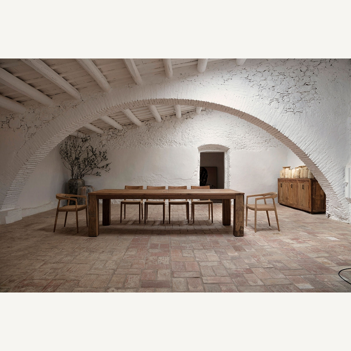 MESA COMEDOR MADERA RECUPERADA 270CM.