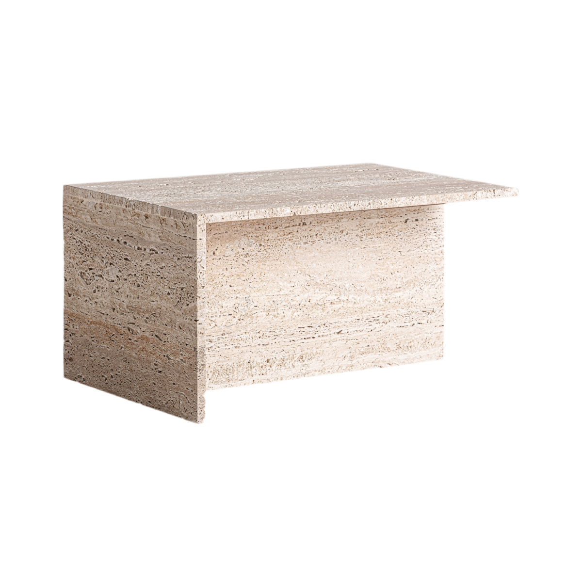 CENTRO MESA TRAVERTINE