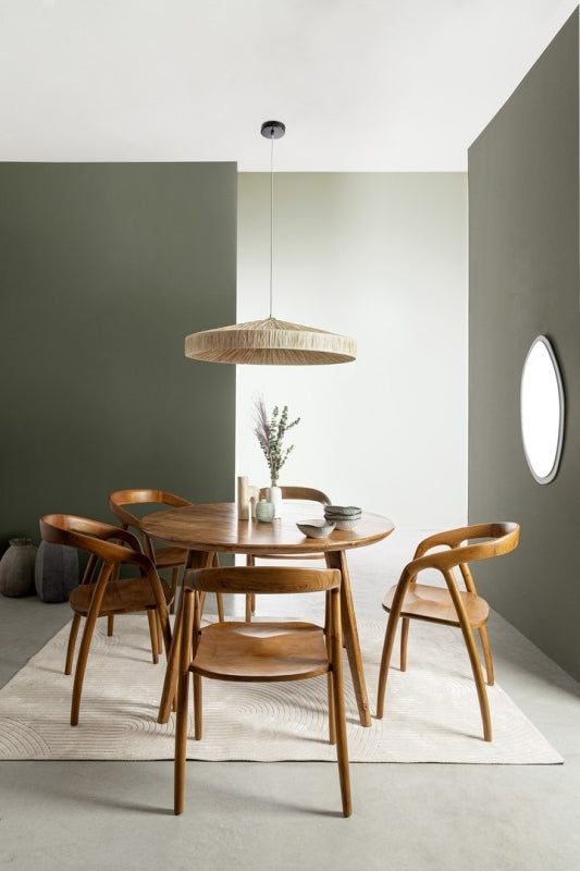 Mesa comedor madera de mango 120cm