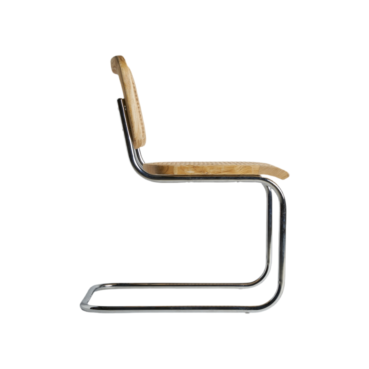 SILLA madera de olmo / cannage / acero