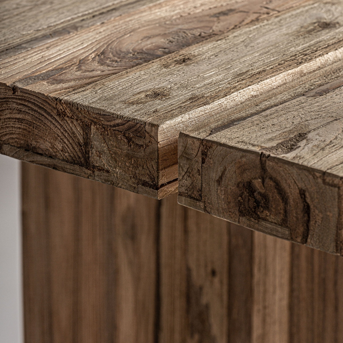 MESA COMEDOR MADERA TEca RESTAURADA 260CM.