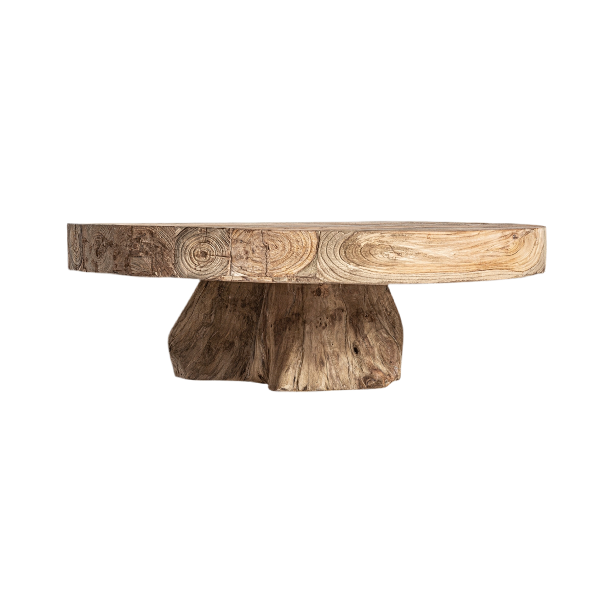 MESA DE CENTRO MADERA DE TEca RESTAURADA OUTDOOR