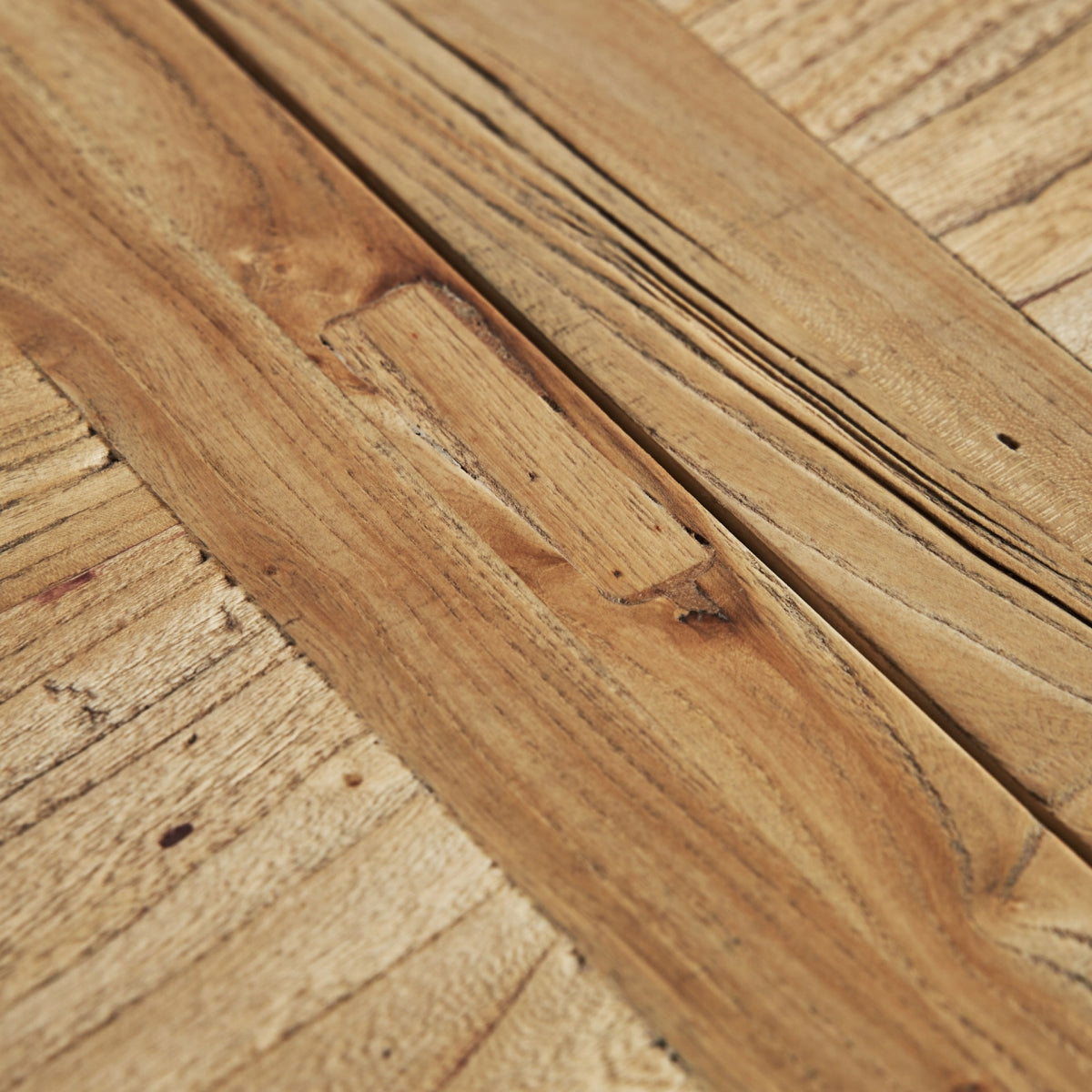 MESA COMEDOR PIEZA ÚNICA MADERA DE OLMO EXTENSIBLE