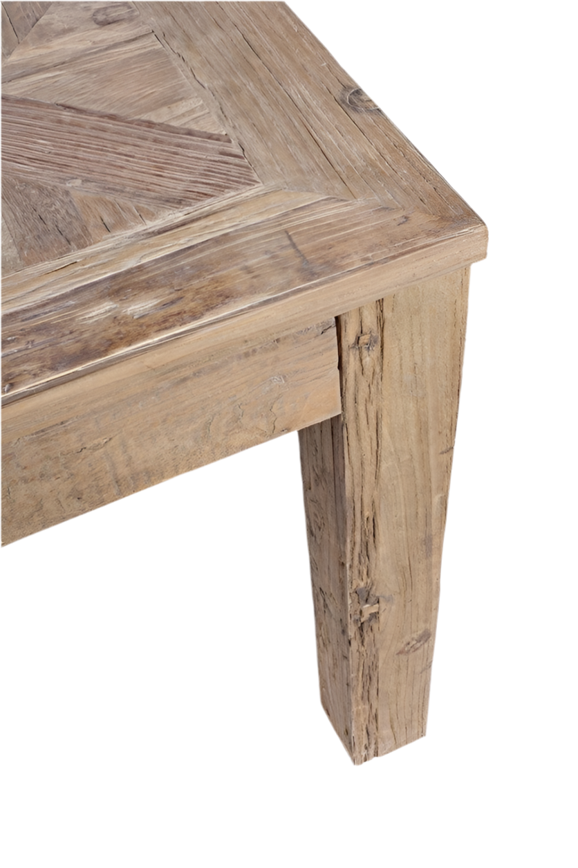 Mesa comedor madera de olmo 160cm