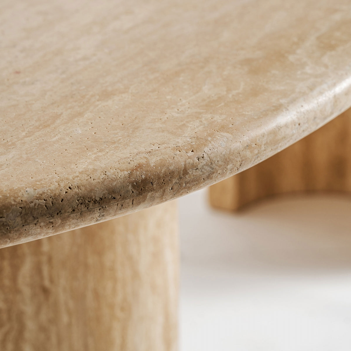 MESA COMEDOR MARMOL TRAVERTINO