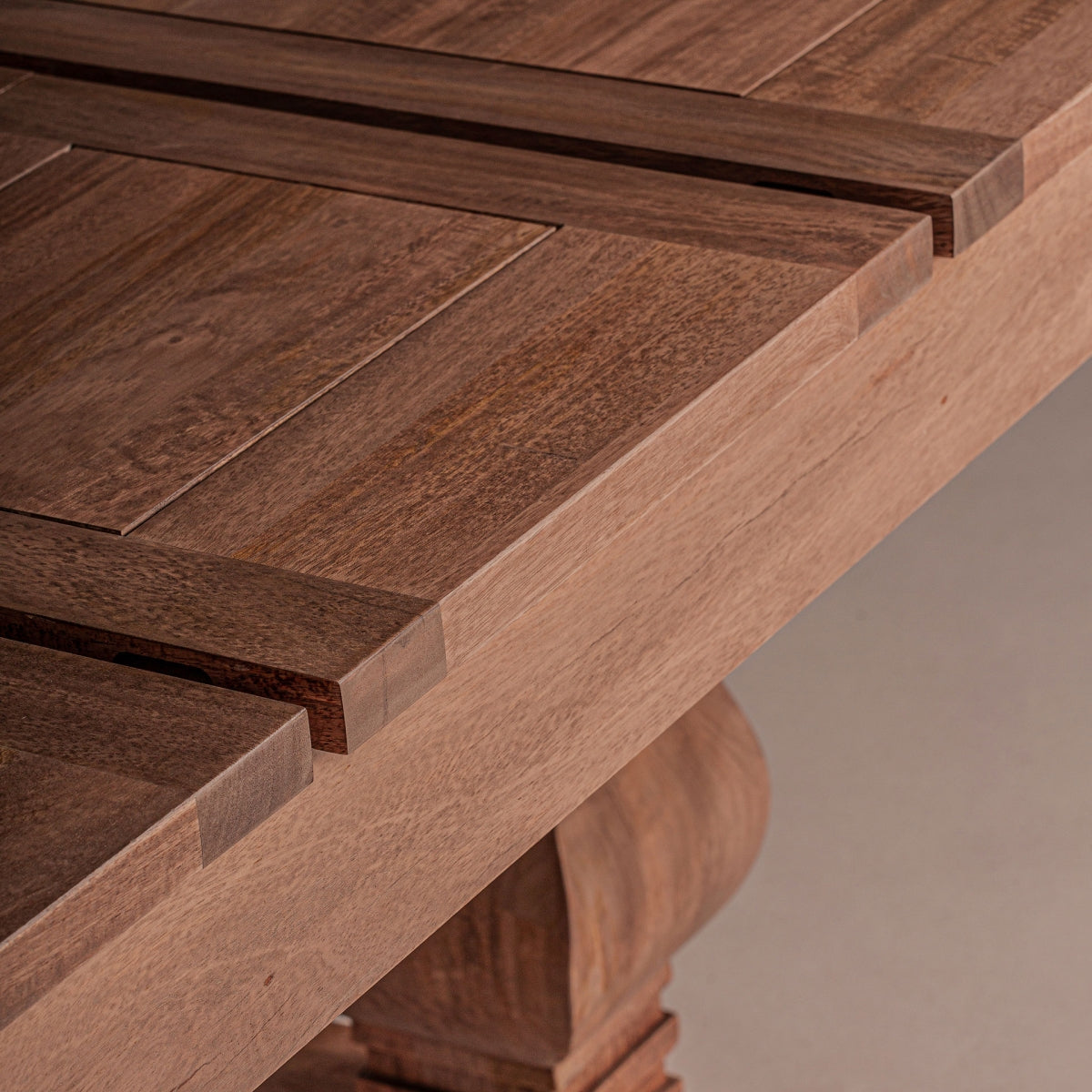 MESA COMEDOR MADERA DE MANGO EXTENSIBLE