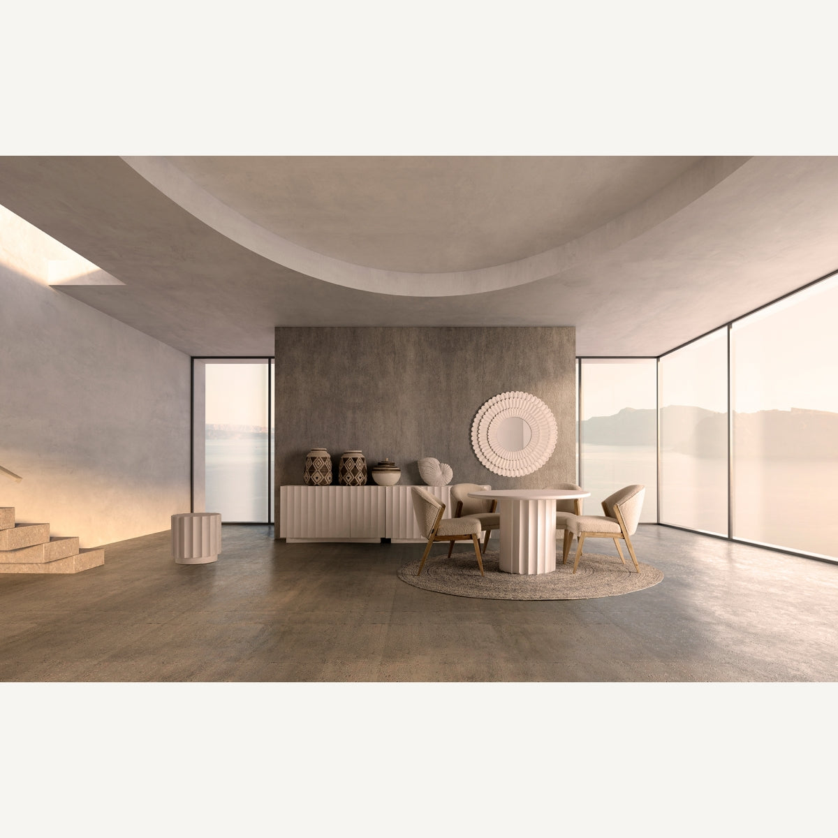 MESA COMEDOR RESINA / MADERA