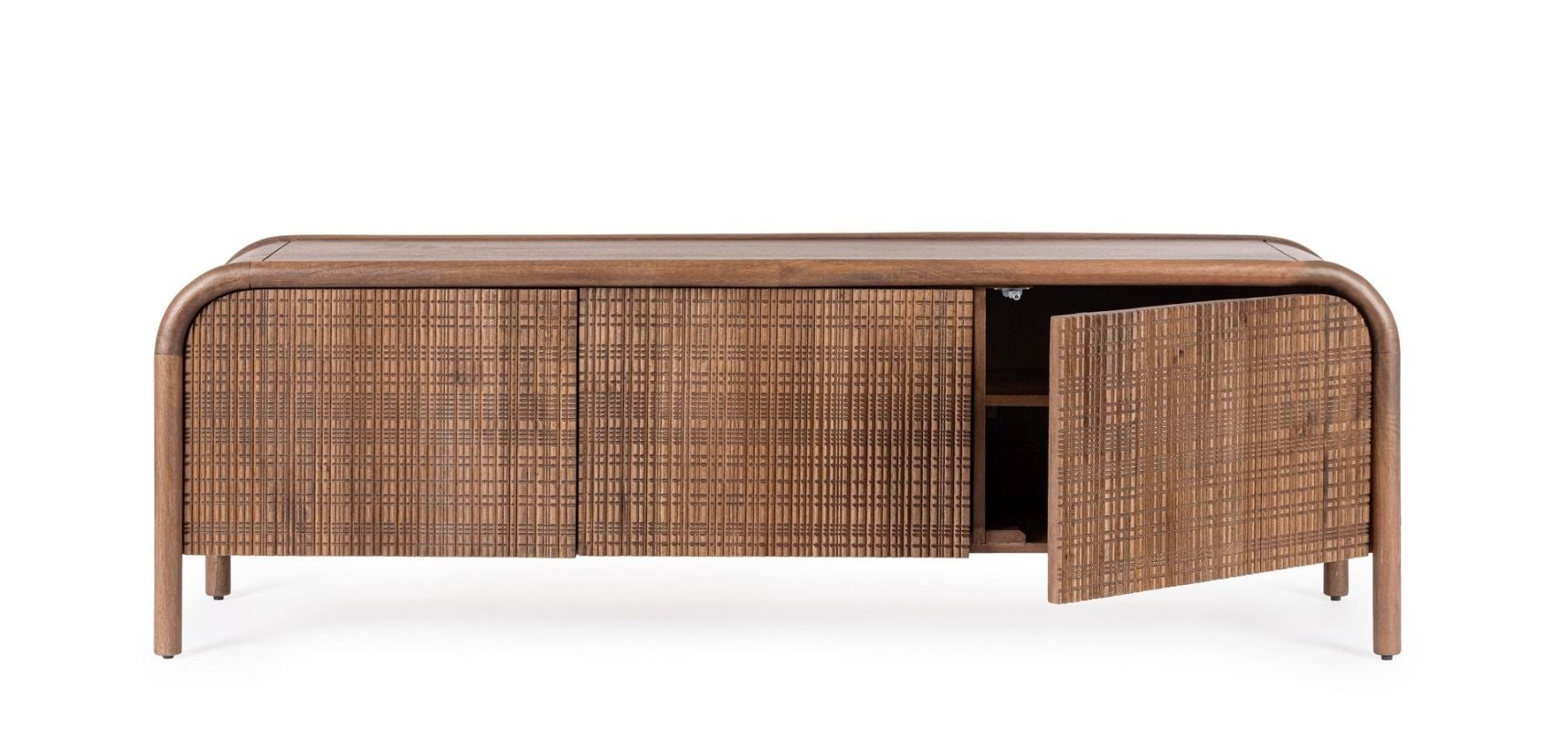 MUEBLE TV MADERA DE MANGO 155CM