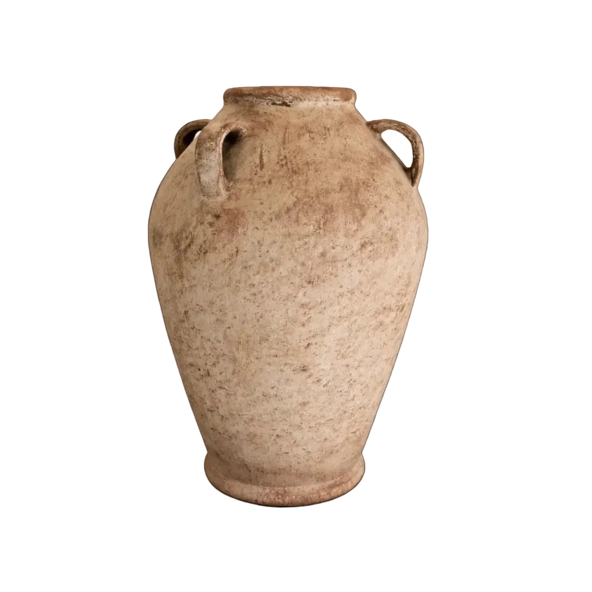 Ánfora Artesanal de Terracota con Pátina Natural