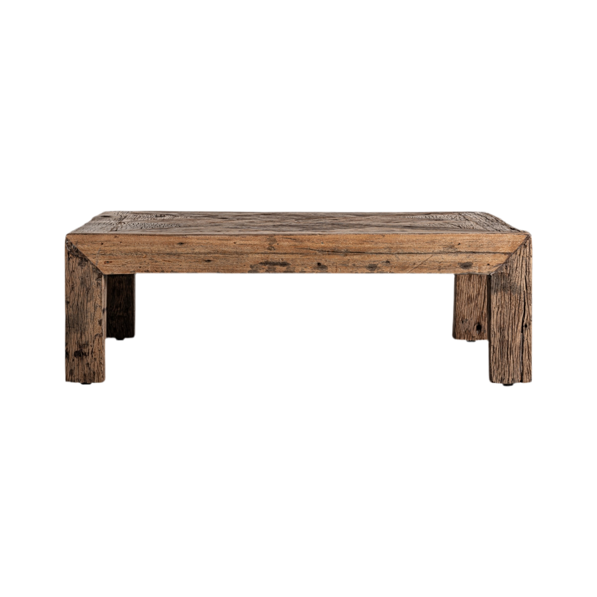 MESA DE CENTRO MADERA RESTAURADA