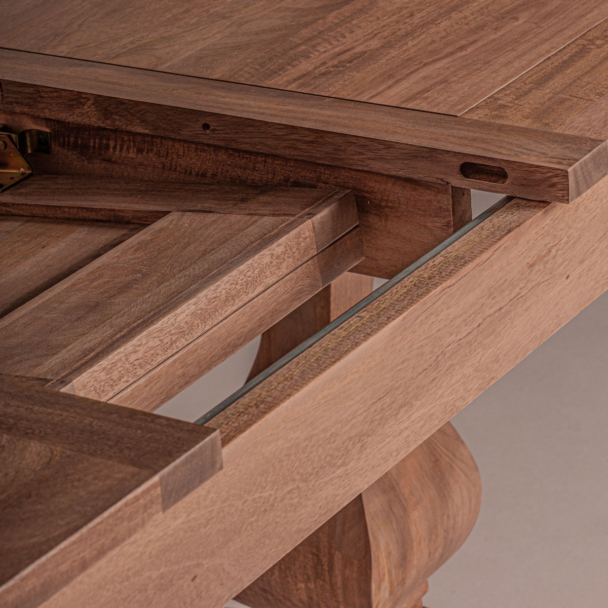 MESA COMEDOR MADERA DE MANGO EXTENSIBLE