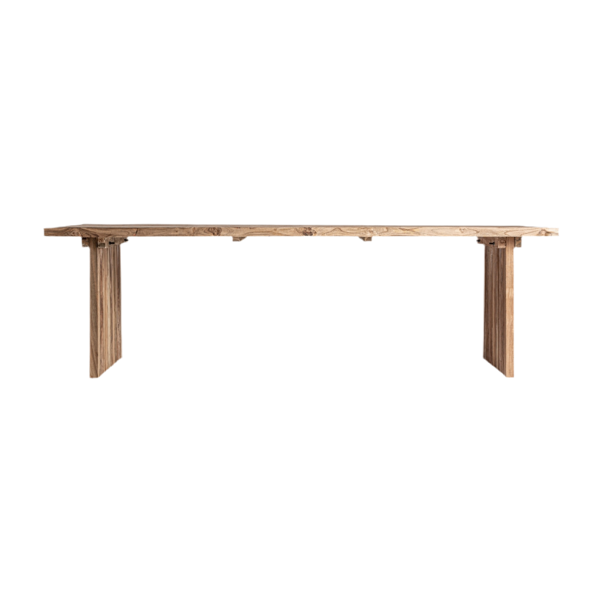 MESA COMEDOR MADERA TEca RESTAURADA 260CM.
