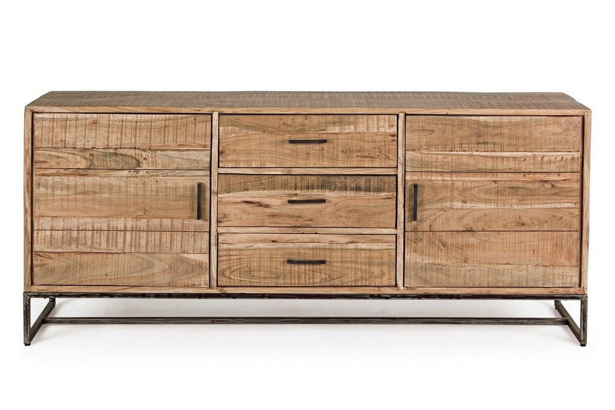 APARADOR MADERA DE ACACIA / ACERO 175cm