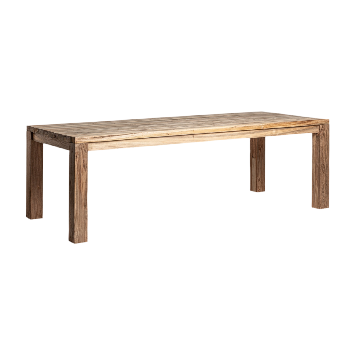 MESA COMEDOR MADERA TEca RECUPERADA 240CM.