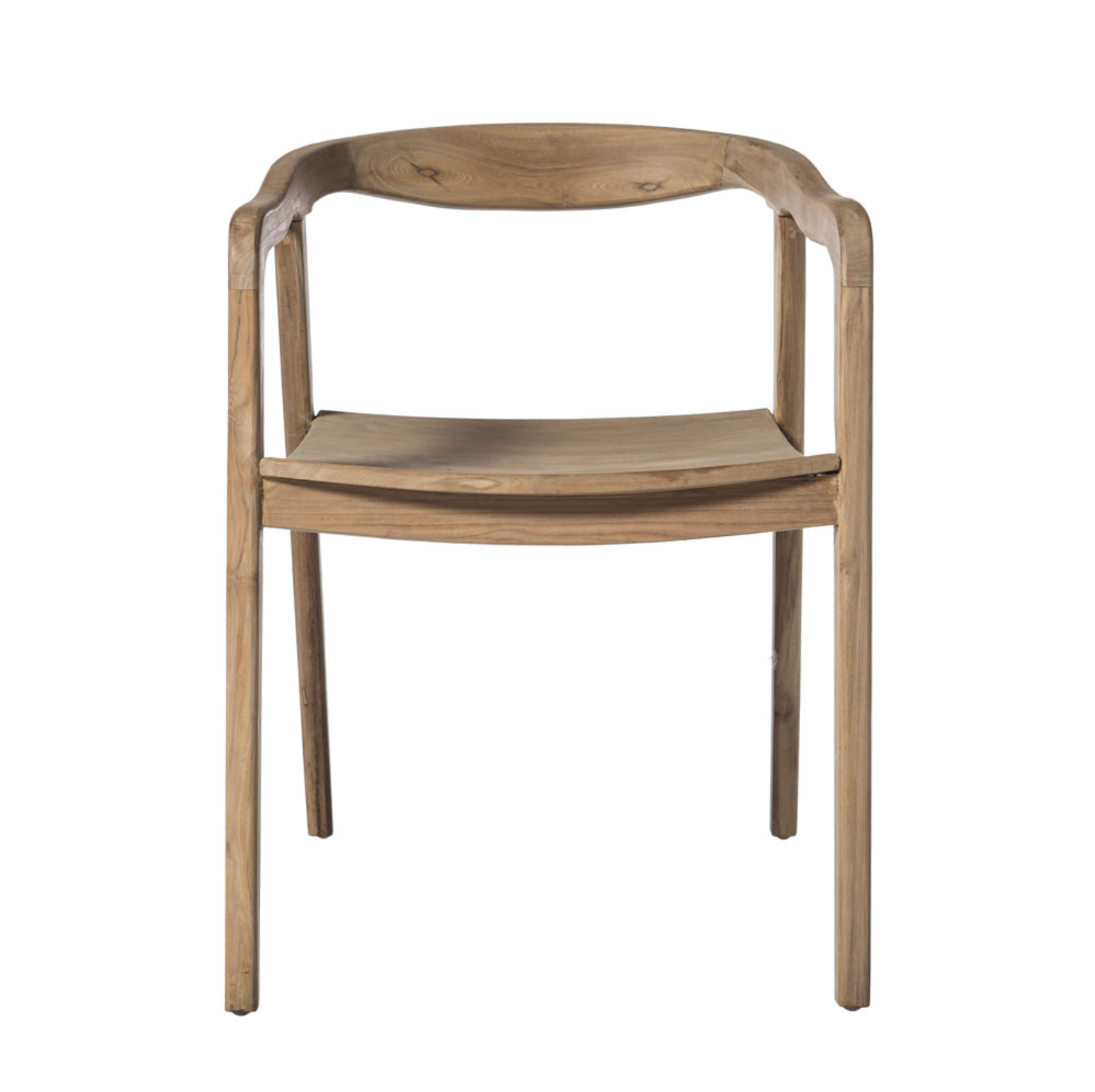 SILLA MADERA TECA