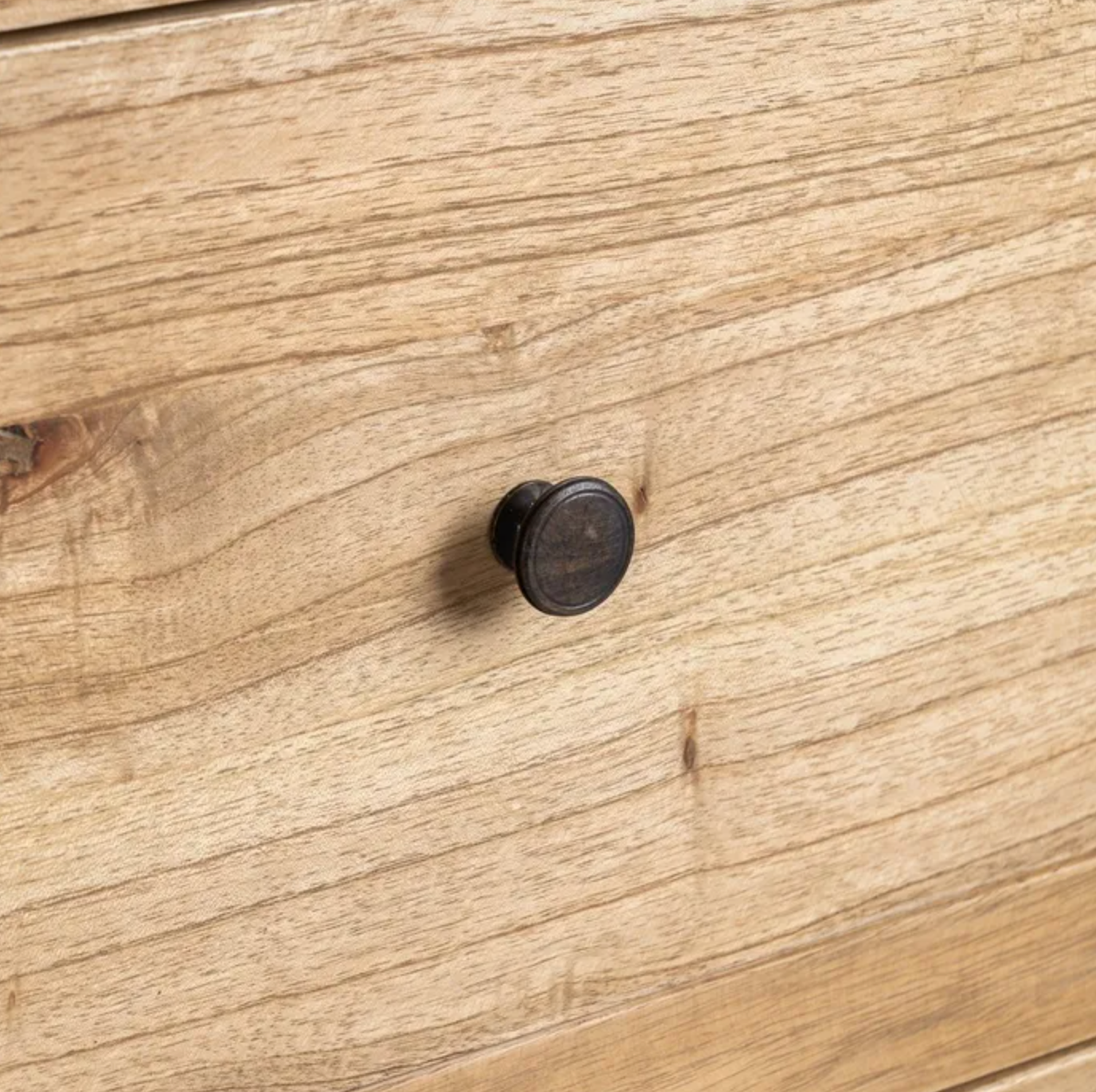 Aparador de madera de mindi natural – 170 cm