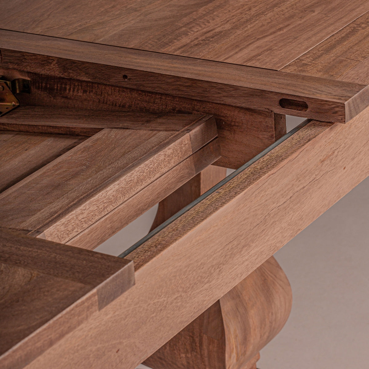 MESA COMEDOR MADERA DE MANGO EXTENSIBLE