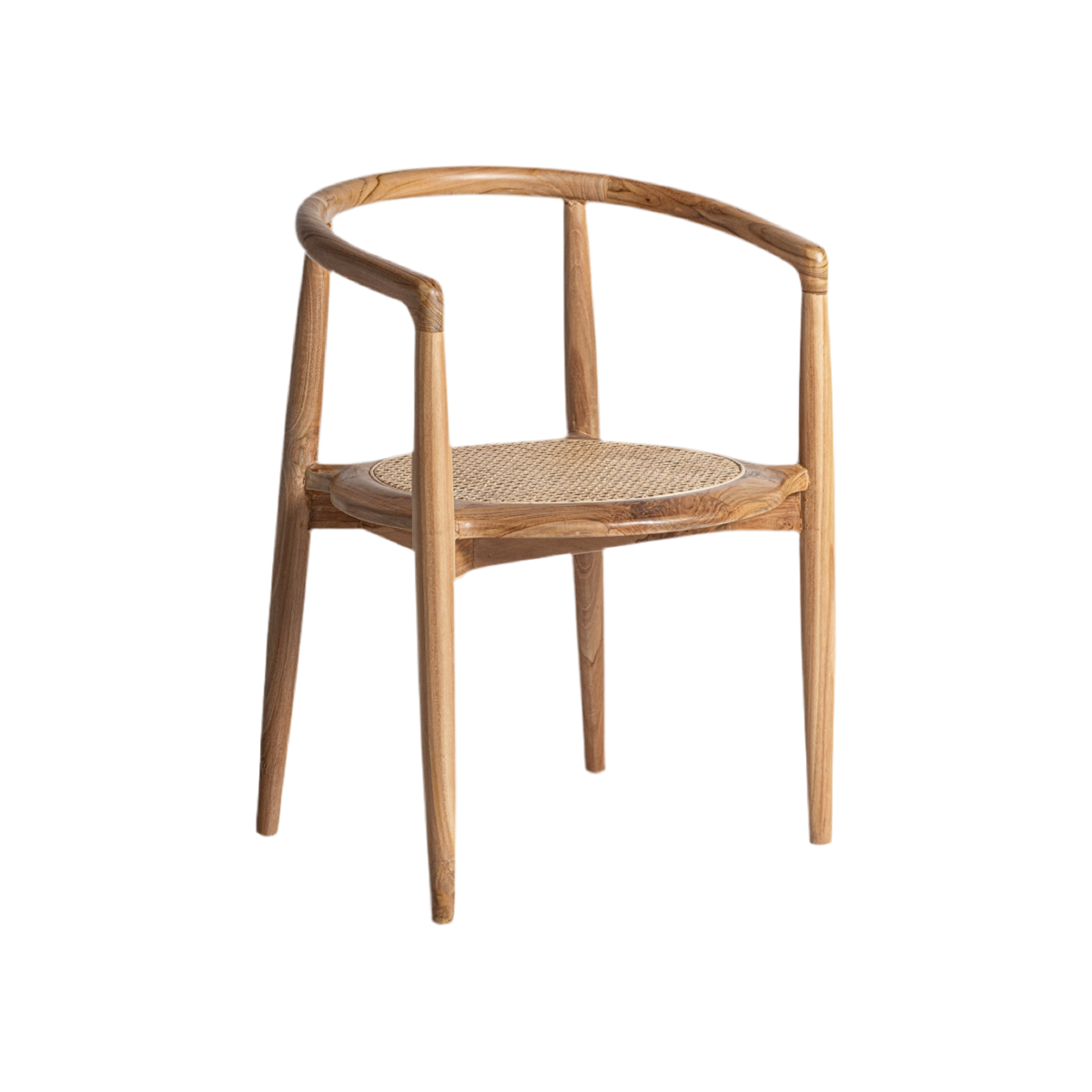 SILLA madera de teca / cannage