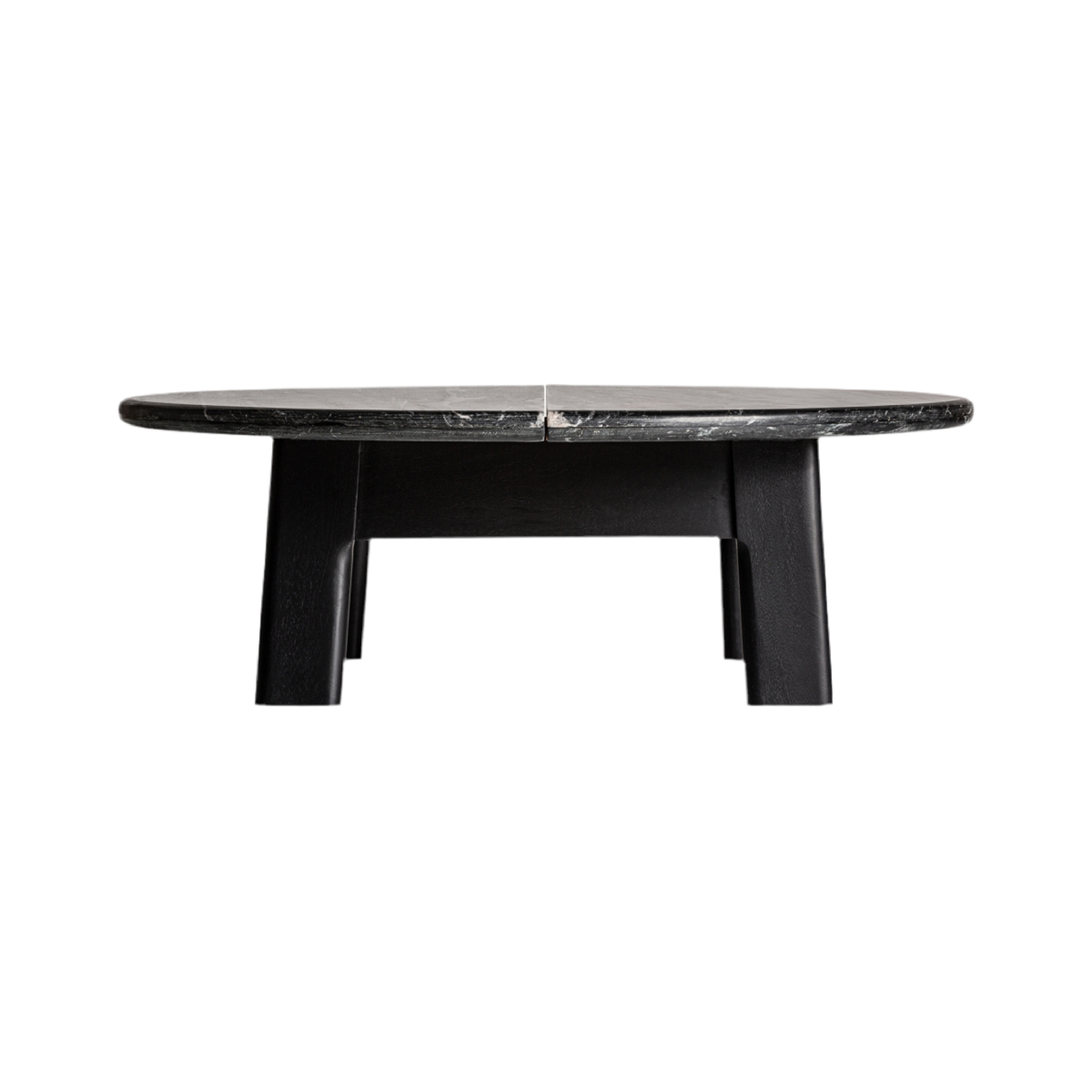 MESA DE CENTRO MÁRMOL / MADERA DE MANGO