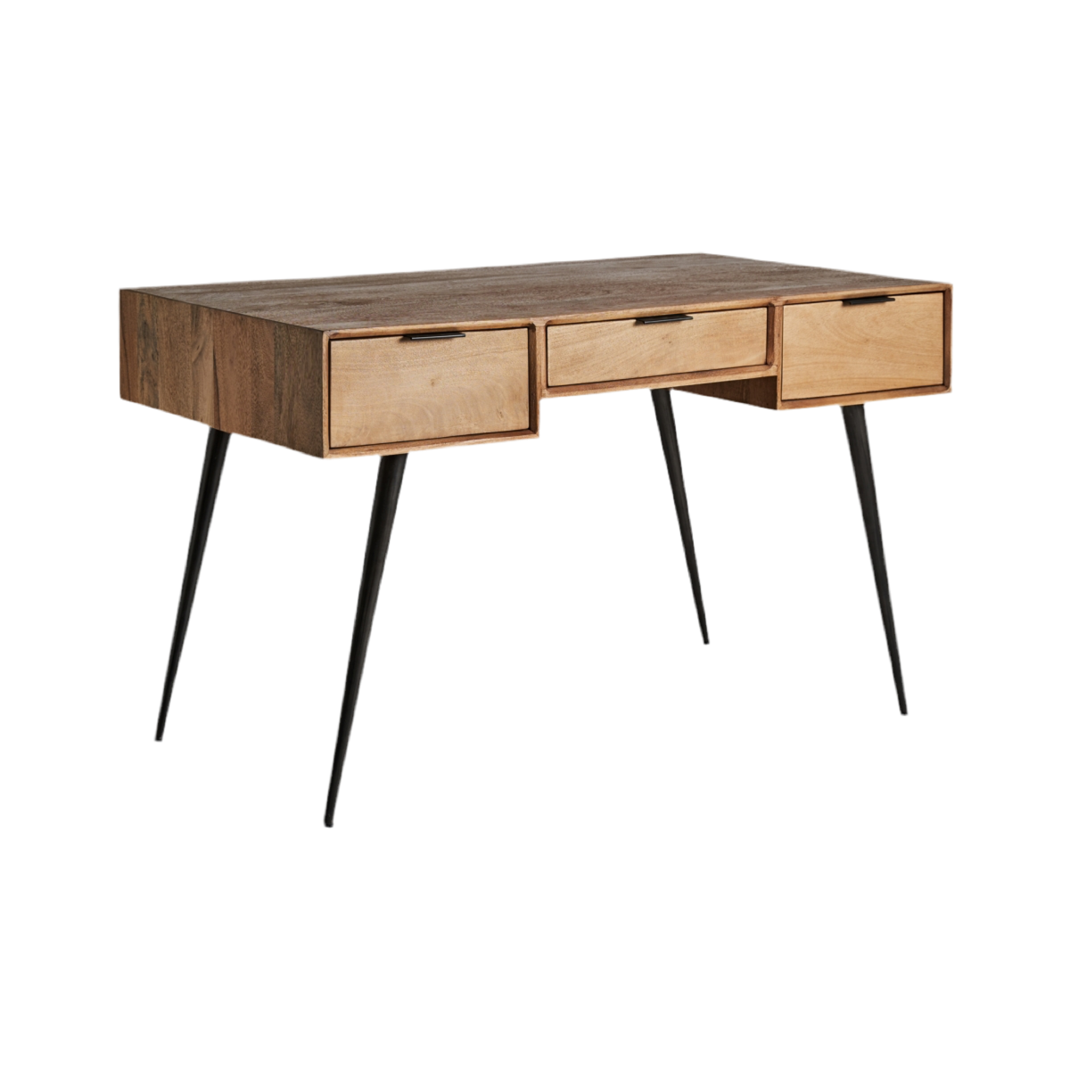 ESCRITORIO MADERA DE MANGO / HIERRO