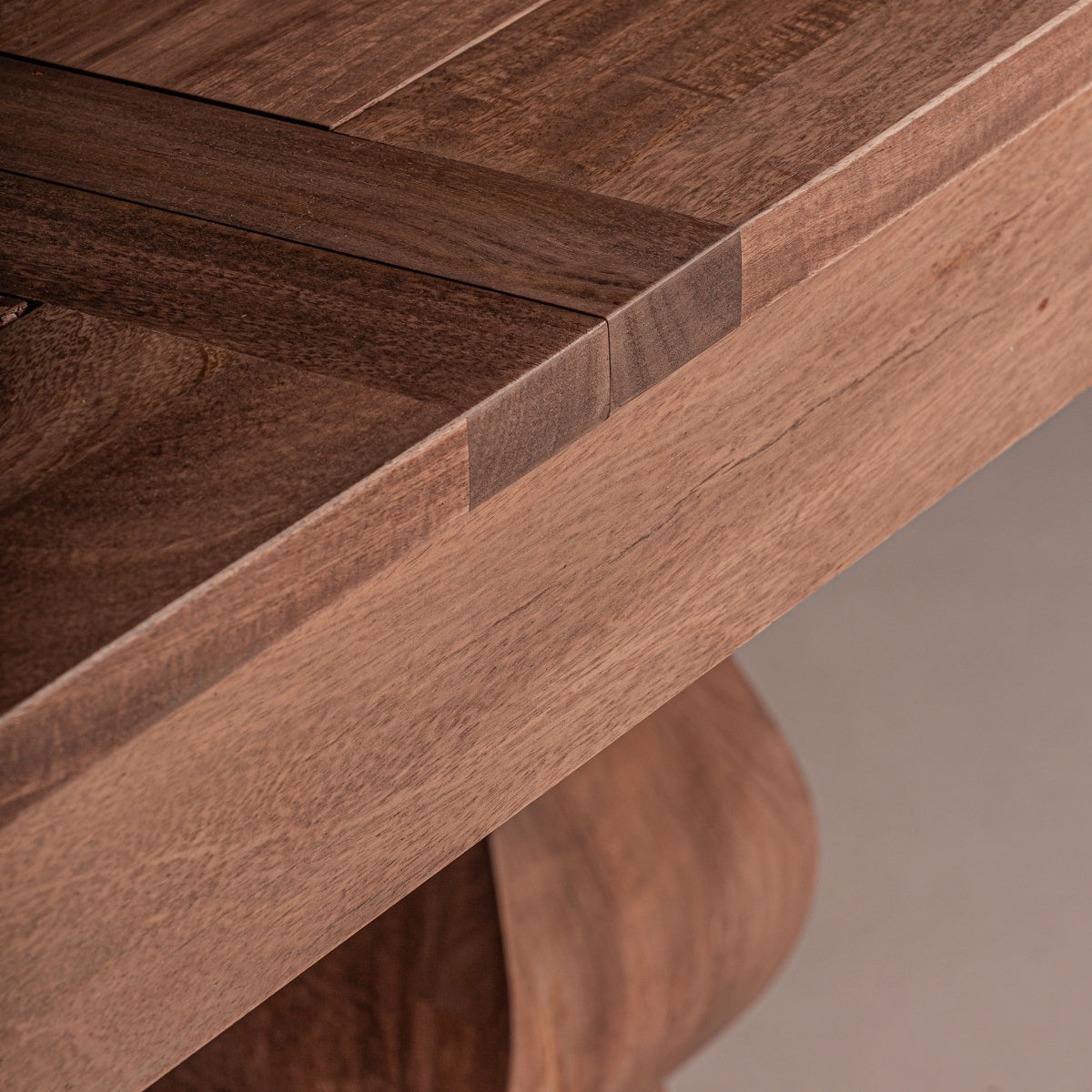 MESA COMEDOR MADERA DE MANGO EXTENSIBLE