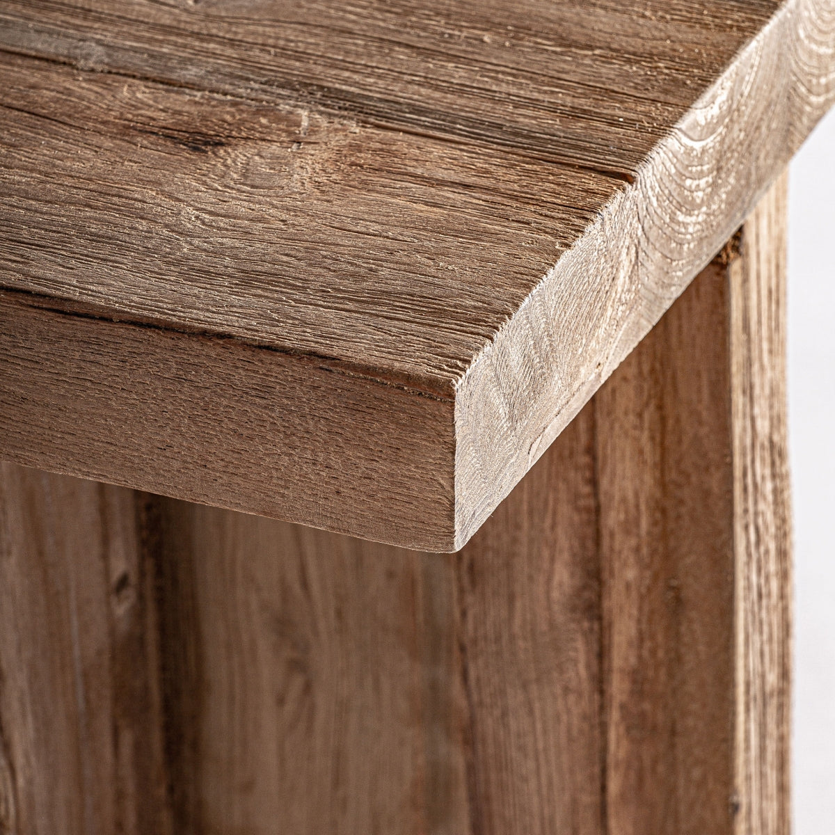MESA AUXILIAR MADERA TEca RECUPERADA OUTDOOR
