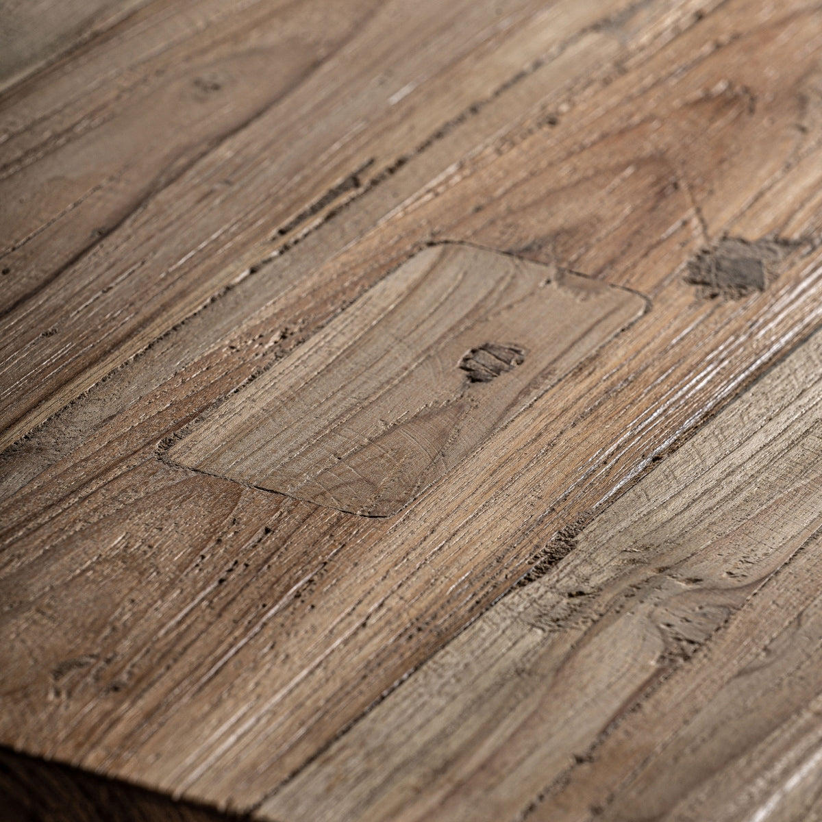 MESA COMEDOR MADERA TEca RESTAURADA 260CM.