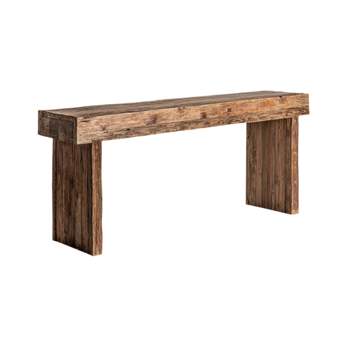 CONSOLA MADERA DE TEca