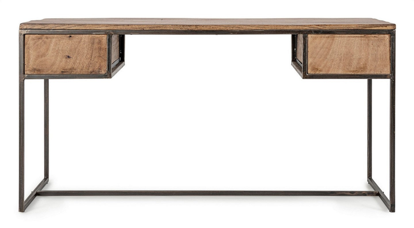 Escritorio madera de acacia / acero