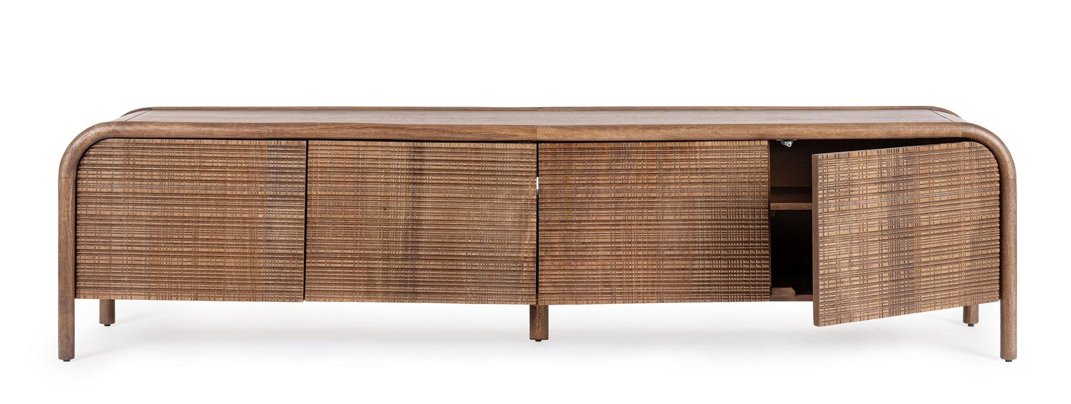 MUEBLE TV MADERA DE MANGO 200CM