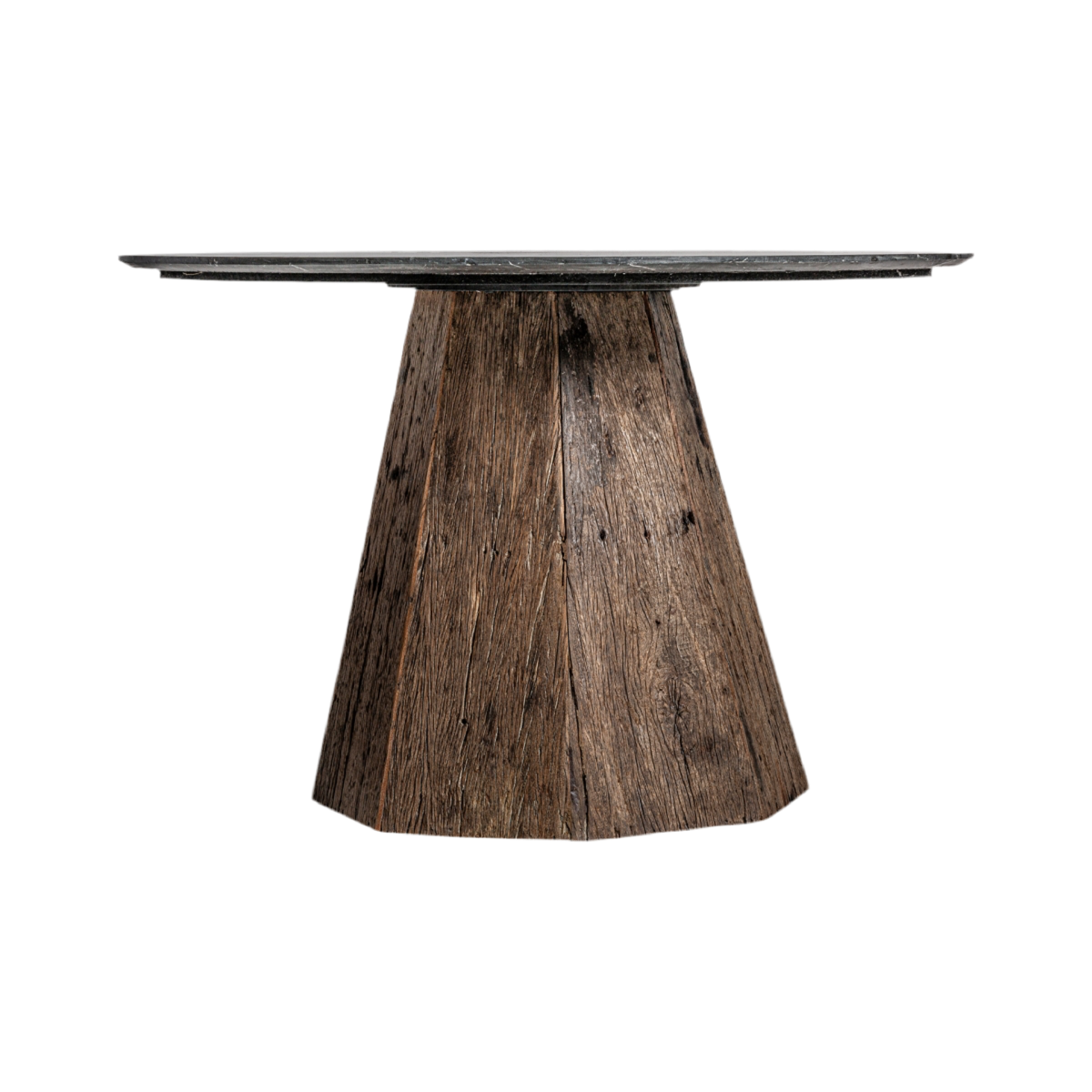 MESA COMEDOR MADERA RECUPERADA / MÁRMOL