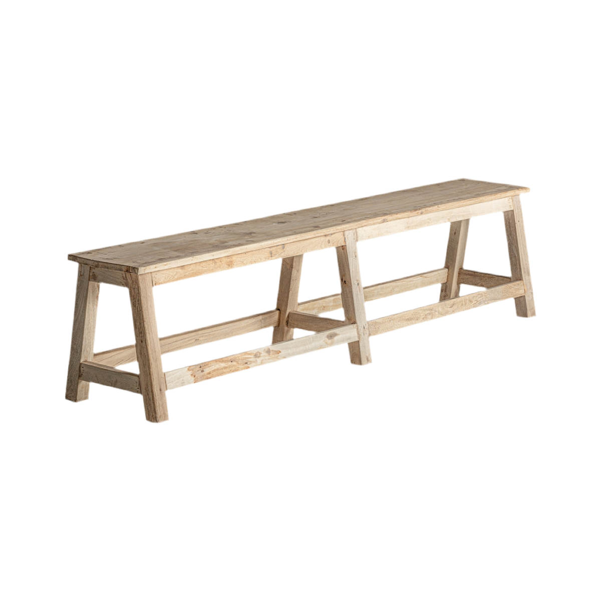 BANCO MADERA DE TEca PIEZA ÚNICA