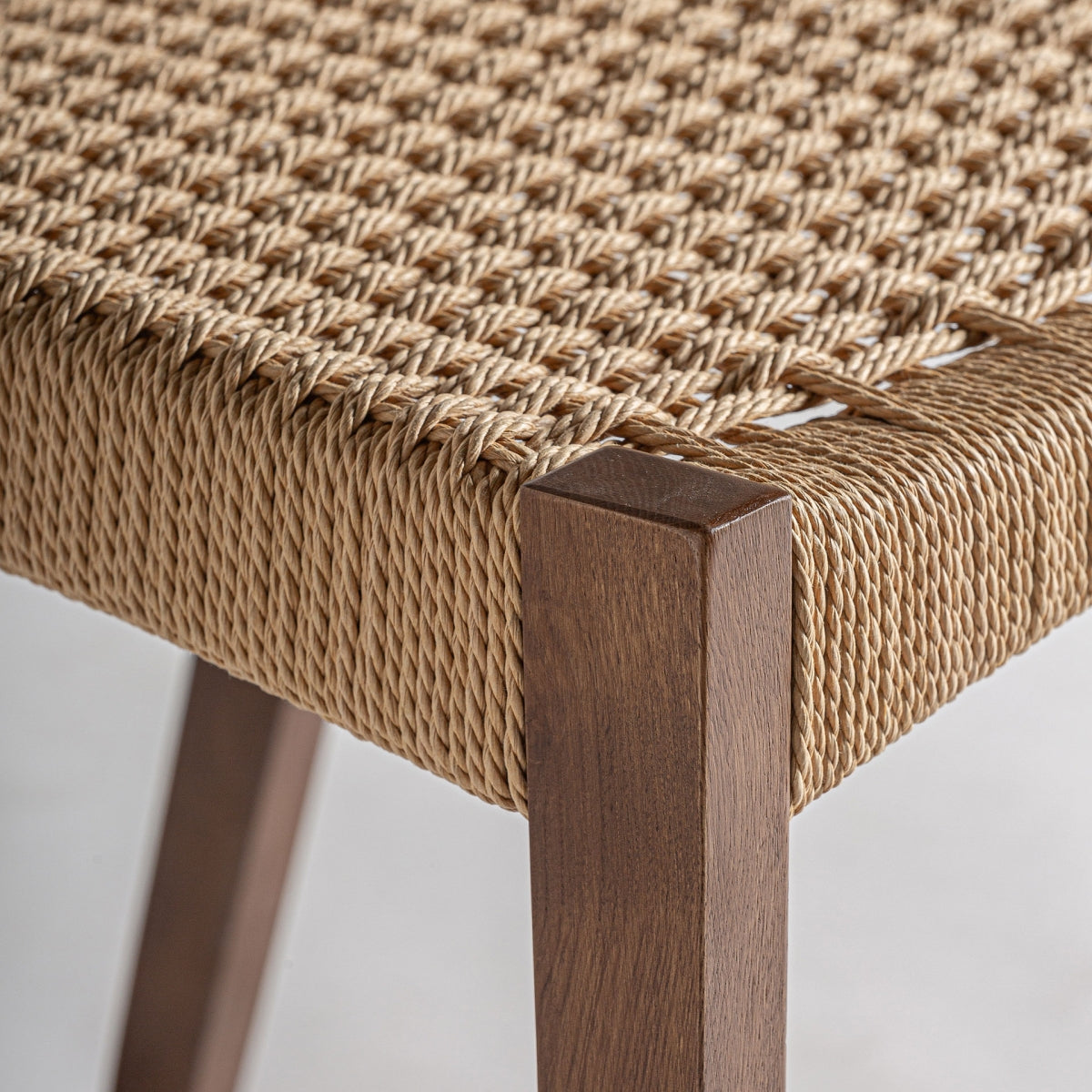 SILLA madera de roble / fibra natural