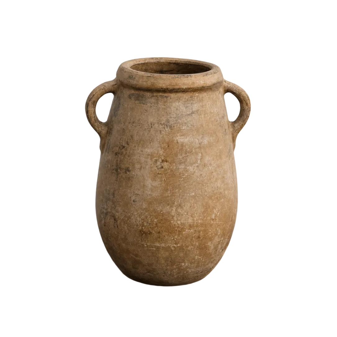 Pot Artesanal Indonesio con Asas