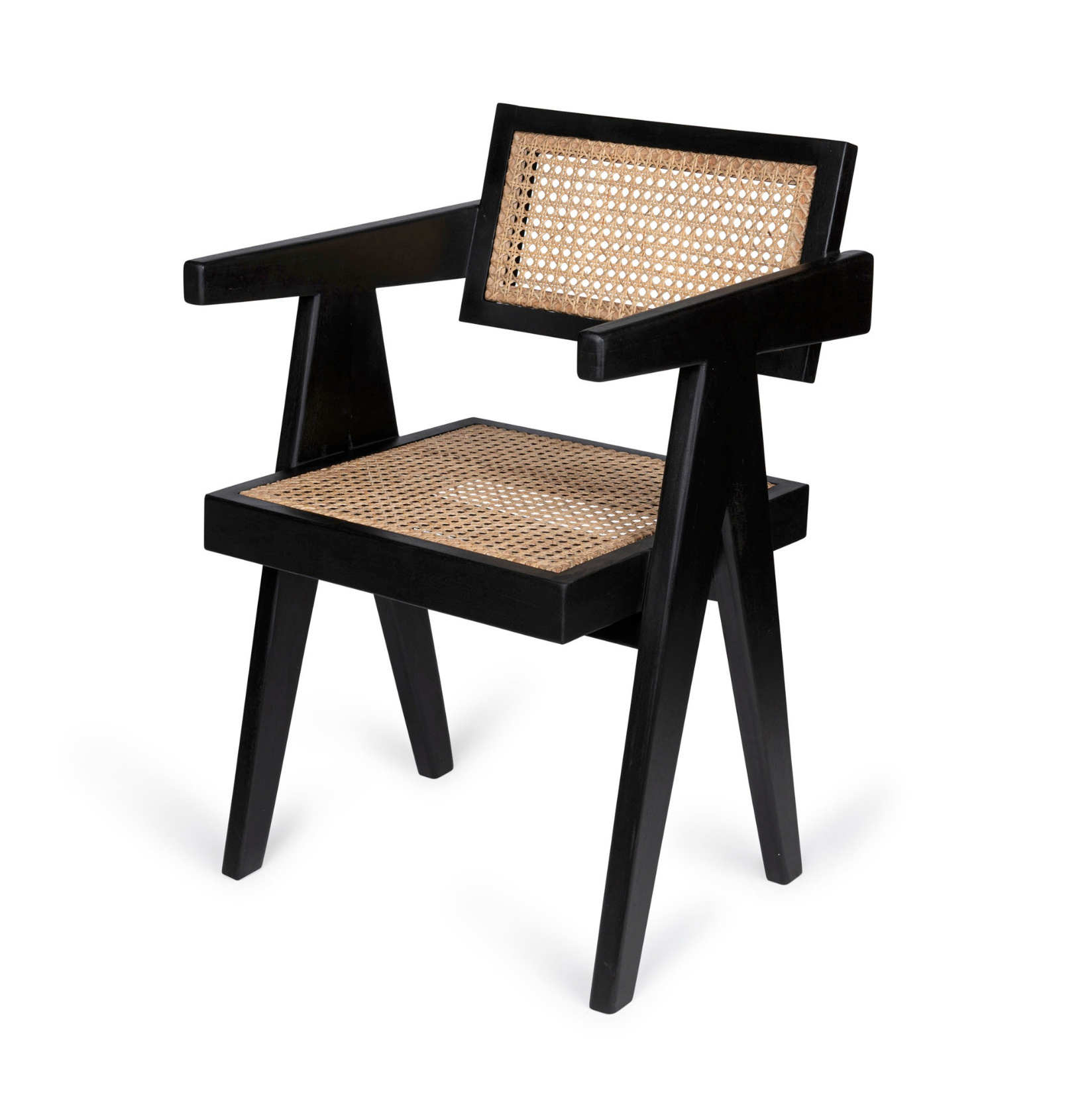 Office Chair negra con Brazos