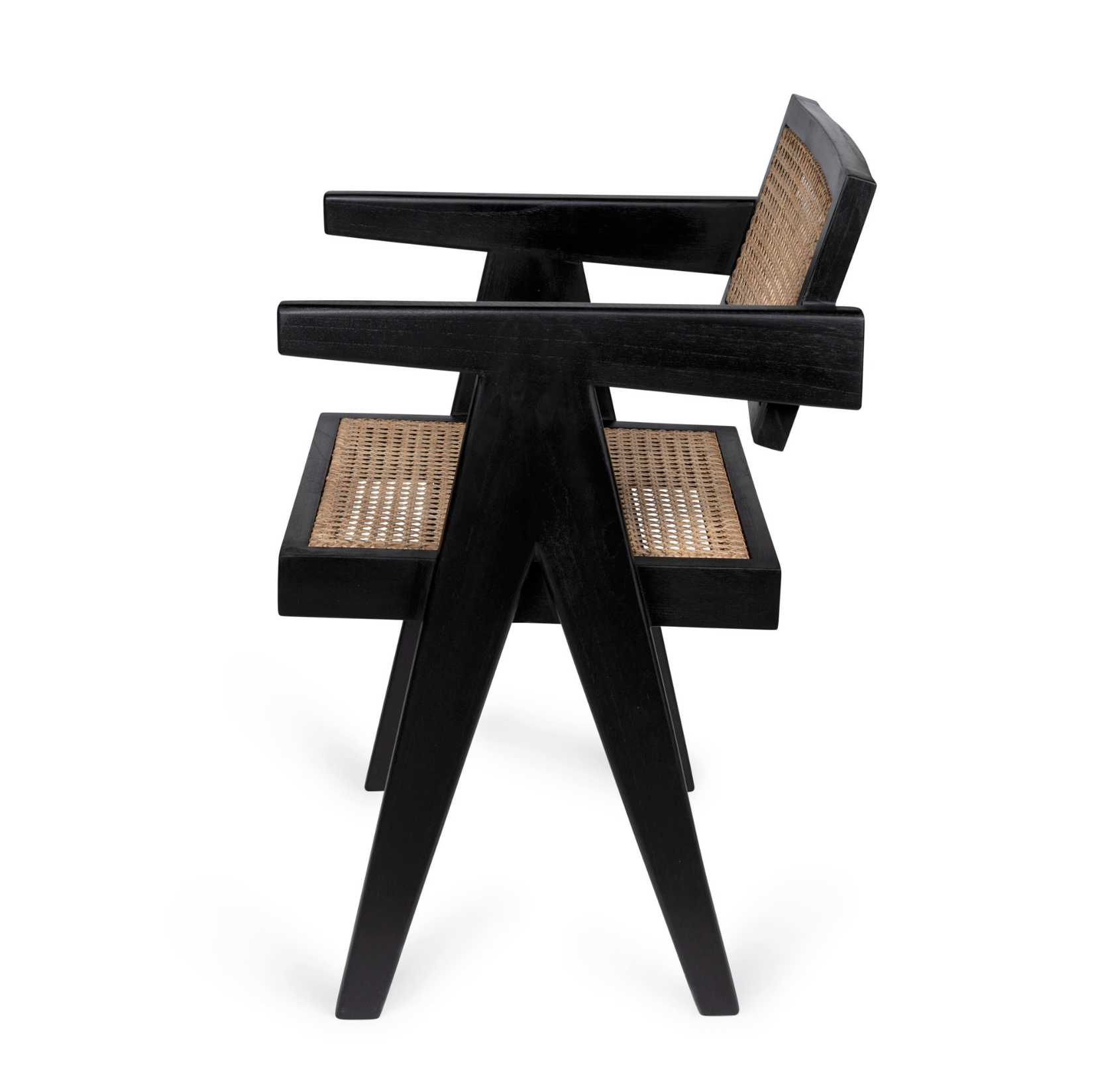 Office Chair negra con Brazos
