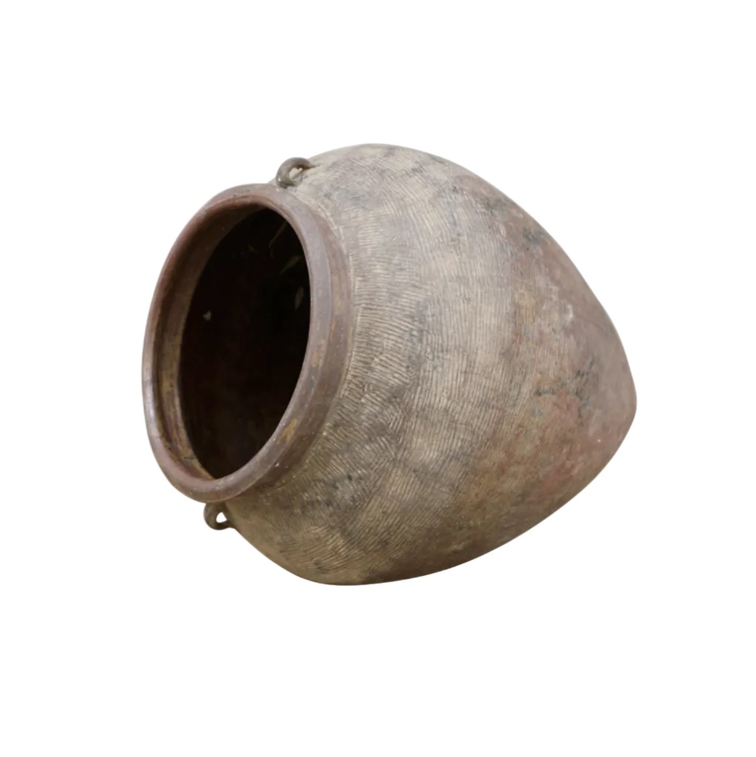 Ánfora Decorativa de Cerámica Artesanal