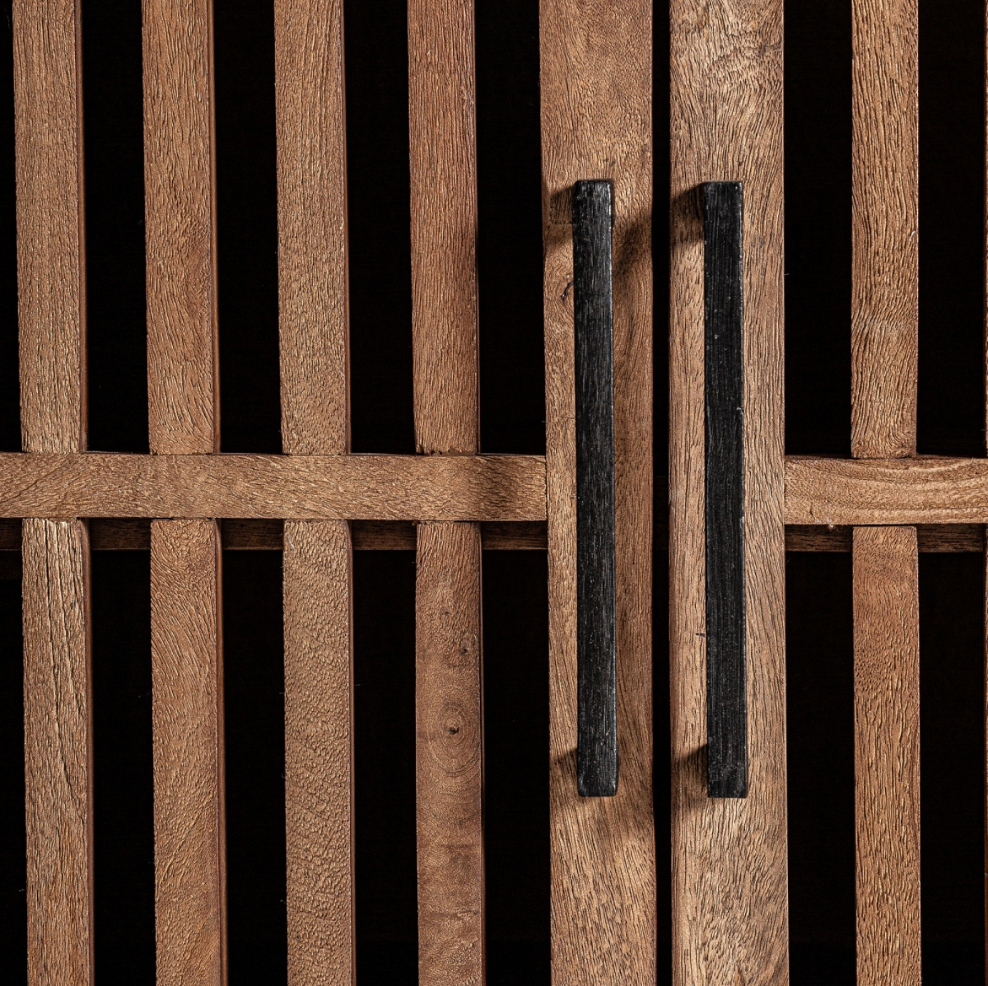 MUEBLE TV MADERA Y HIERRO