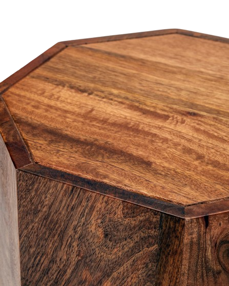 Taburete madera. 33x33x45 cm.