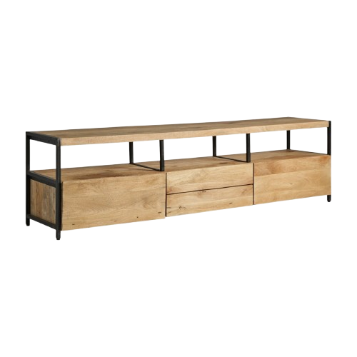 MUEBLE TV MADERA DE MANGO