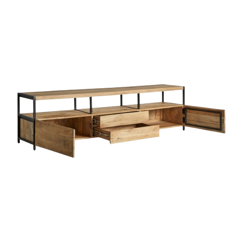 MUEBLE TV MADERA DE MANGO