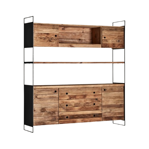 LIBRERÍA MADERA Y HIERRO