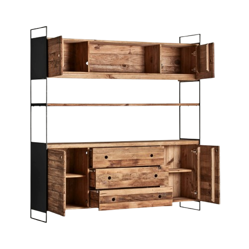 LIBRERÍA MADERA Y HIERRO