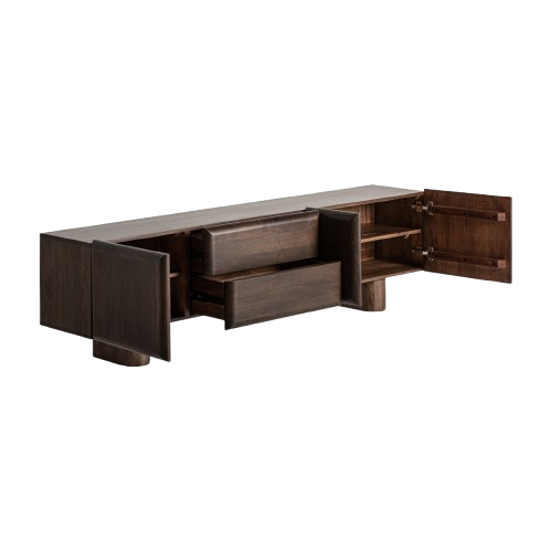 MUEBLE TV MADERA DE MANGO
