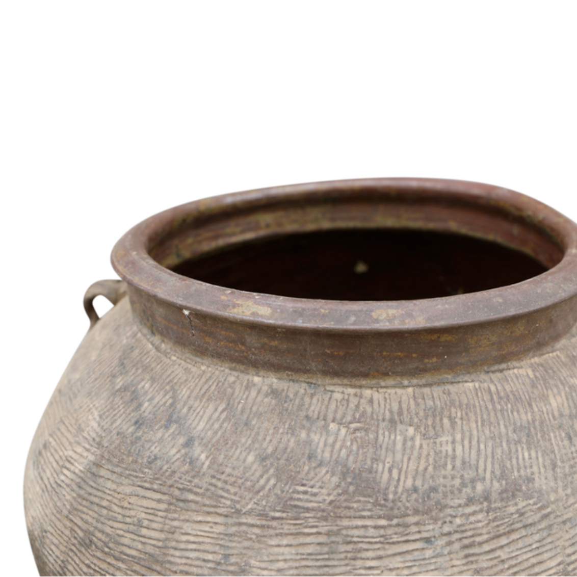 Ánfora Decorativa de Cerámica Artesanal
