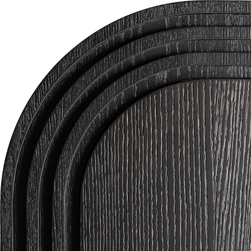 Armario de madera de roble negro